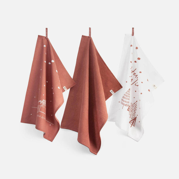 walra Keukenset Hello Winter Terra 50x70 cm