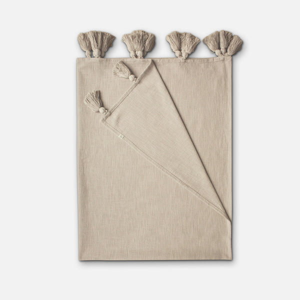 walra Plaid Funny Frays Naturel Naturel 130x170 cm