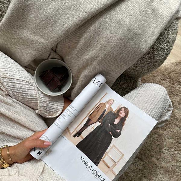 Walra Plaid Sweet Softness Zand 127x170 Cm