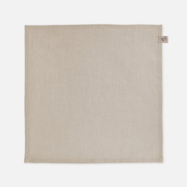 walra Servet Set Lovely Linen Naturel 4x 40x40 cm