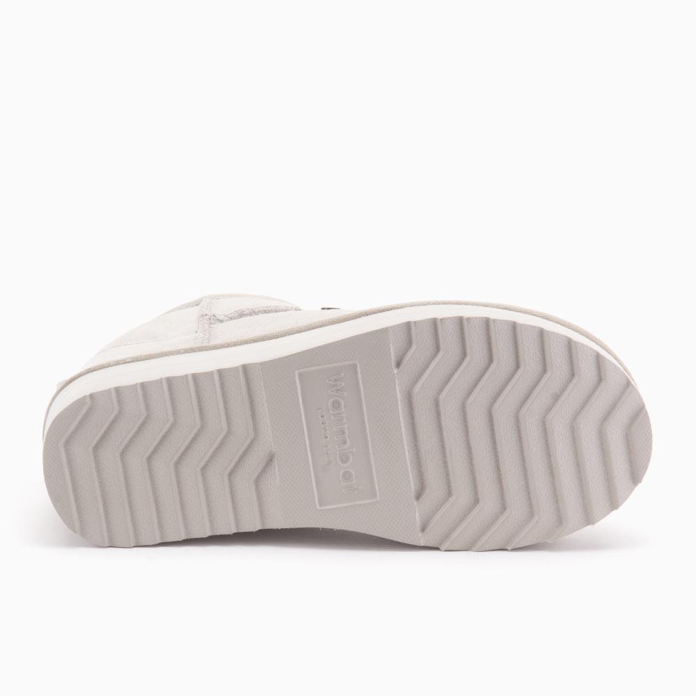 Warmbat Warmbat Durack Dames Suède Boot Plateau Cement