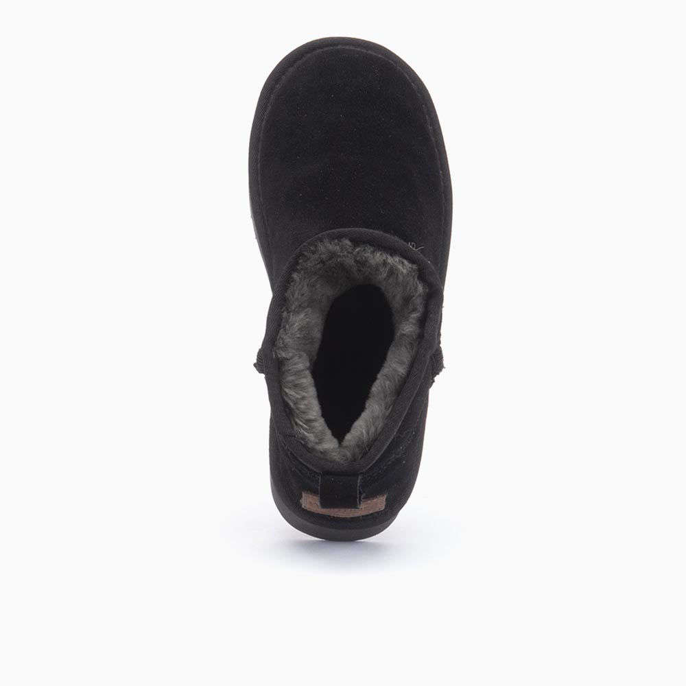 Warmbat Warmbat Durack Dames Suède Boot Plateau Tape Black