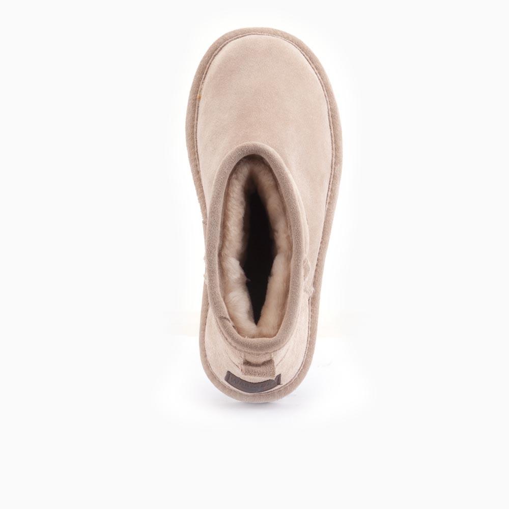 Warmbat Warmbat Wallaby Dames Suède Boot Plateau Blush