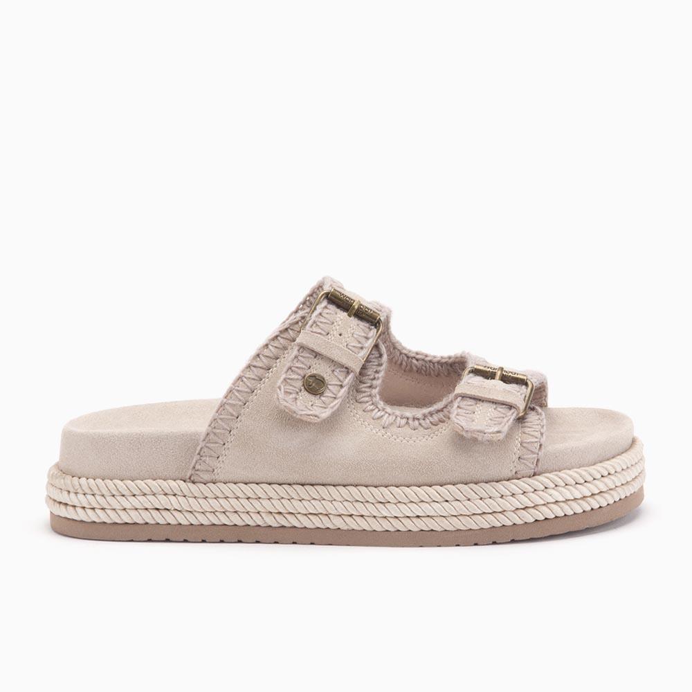 warmbat Warmbat Bennister dames suède blush