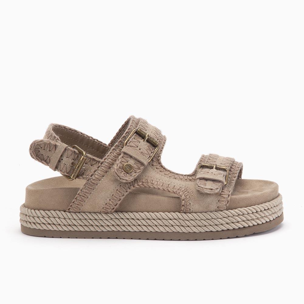 warmbat Warmbat Bokhara dames suède stone