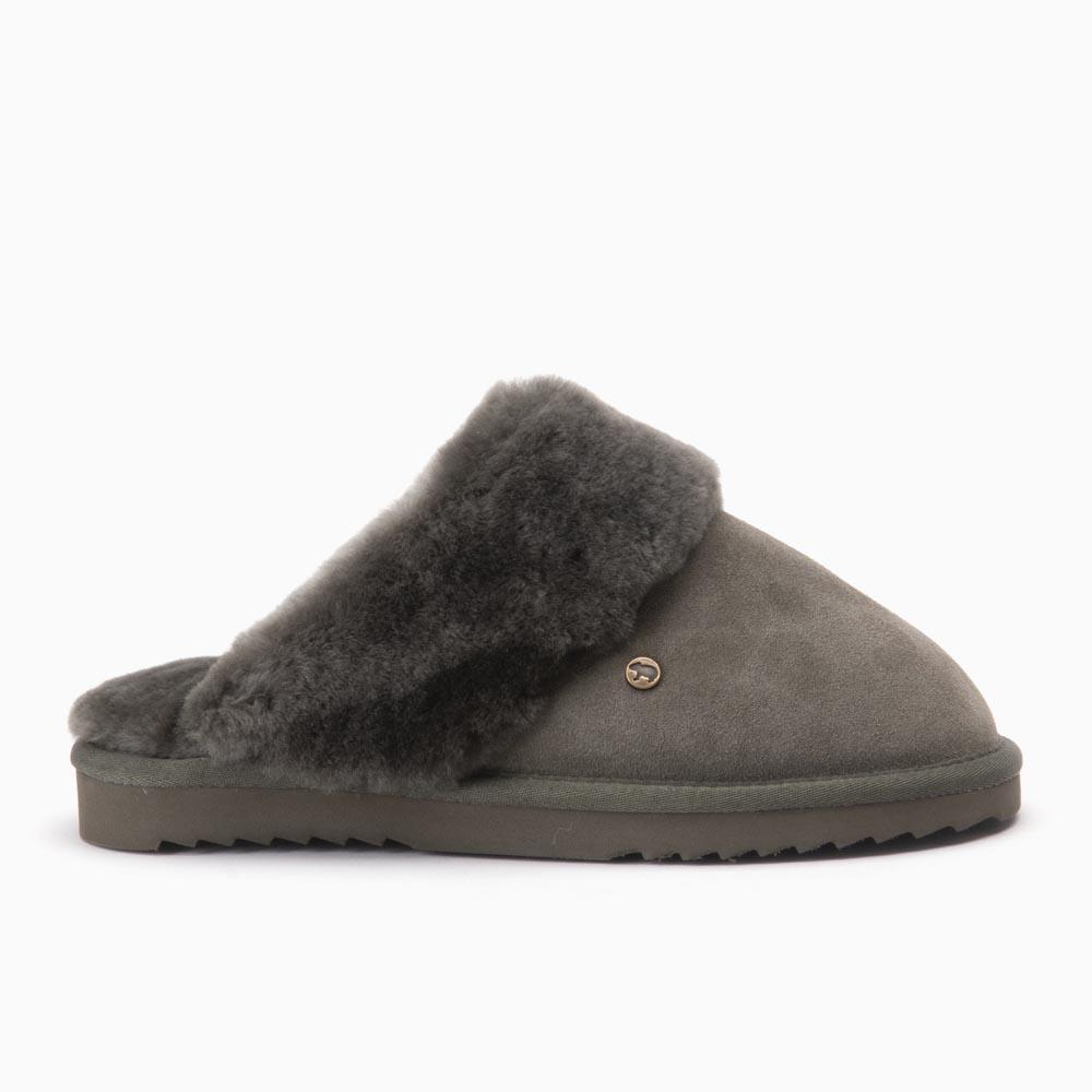 warmbat Warmbat Flurry dames suède olive