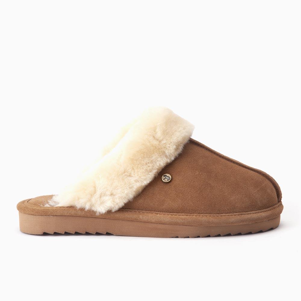 warmbat Warmbat Lismore dames suède cognac