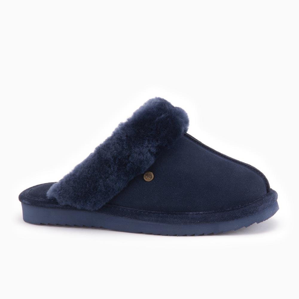warmbat Warmbat Lismore dames suède dark navy