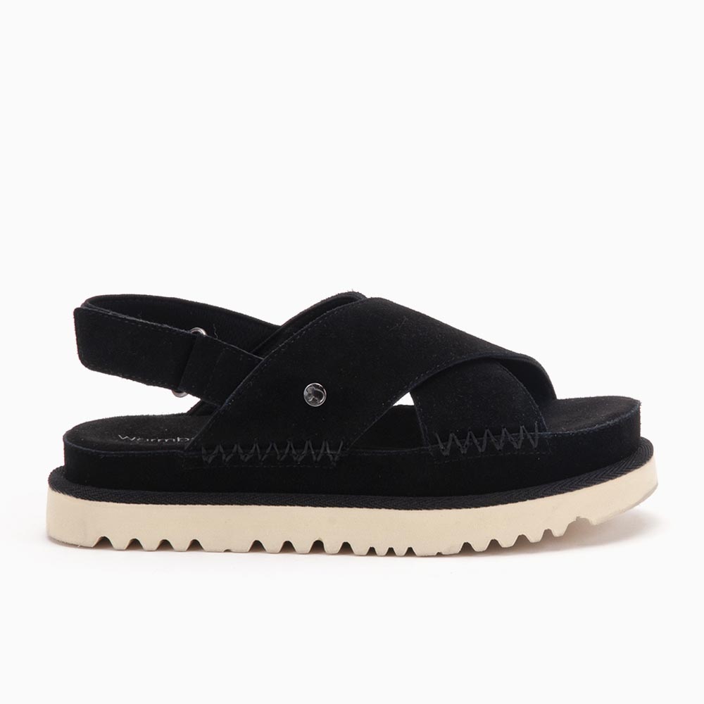 warmbat Warmbat Namoi dames suède black