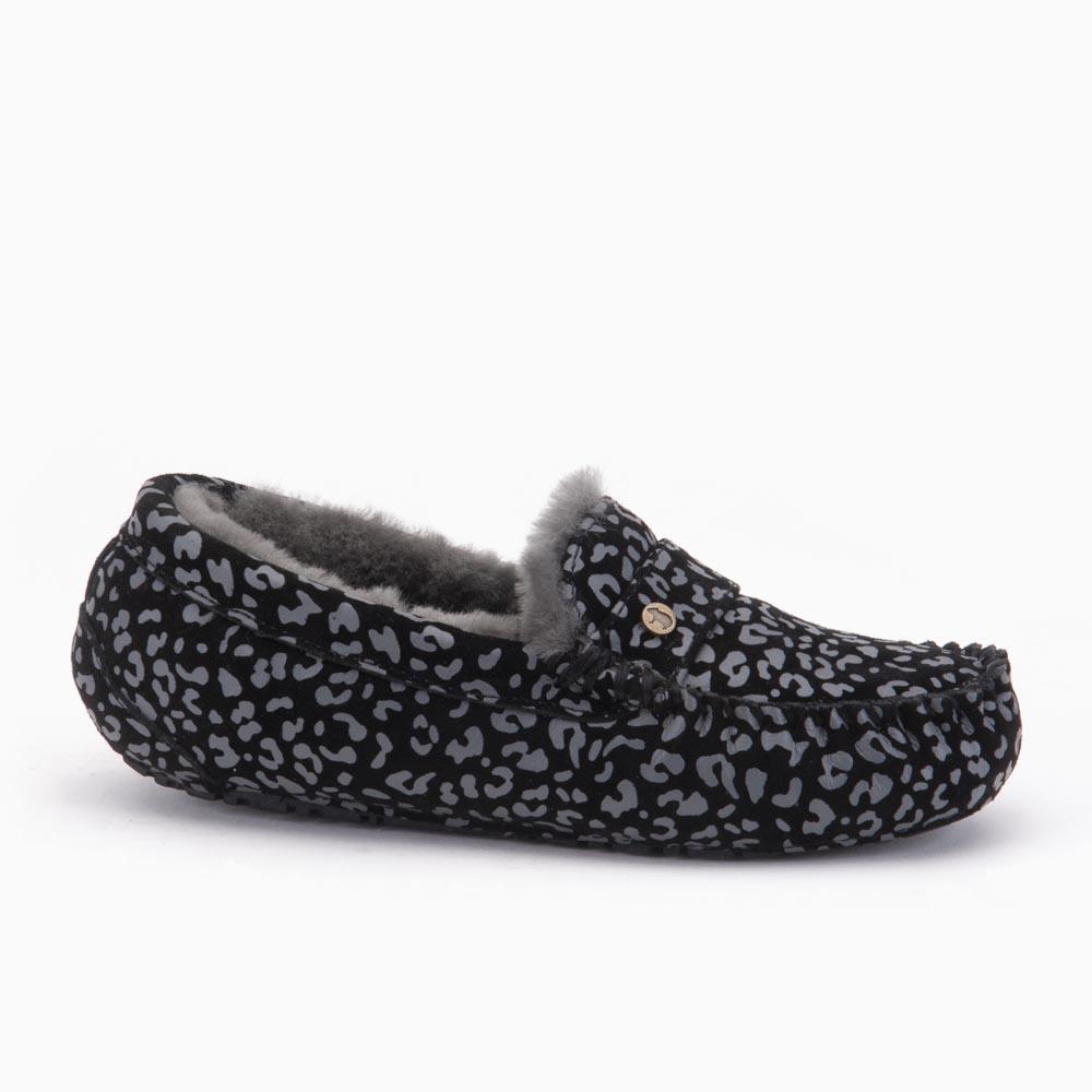 warmbat Warmbat Nowra dames print leopard black