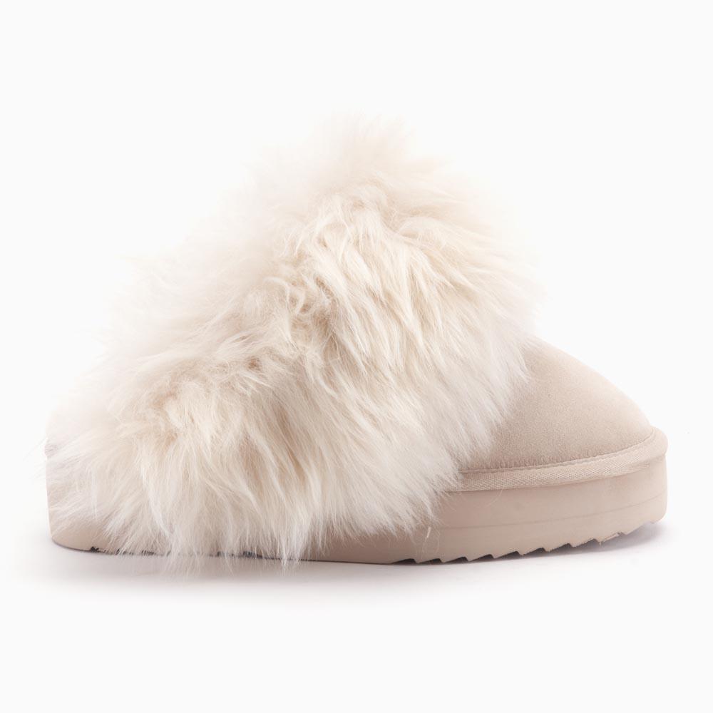 warmbat Warmbat Wagga dames suède plateau blush