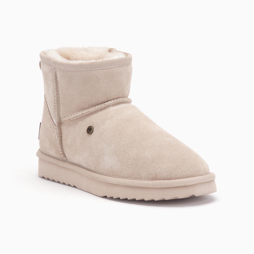 Warmbat Warmbat Wallaby Dames Suède Boot Blush