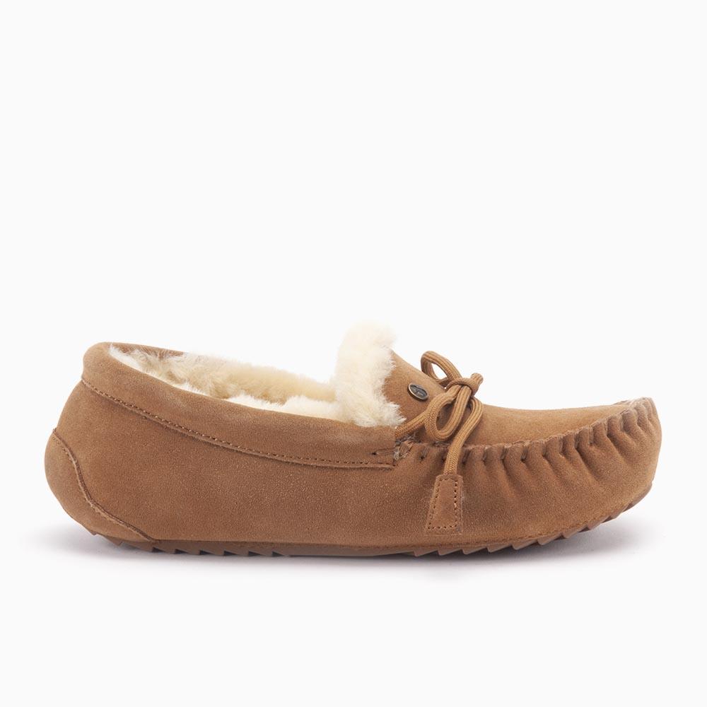 warmbat Warmbat Warenda dames suède cognac