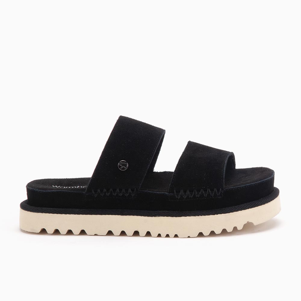 warmbat Warmbat Weerona dames suède black