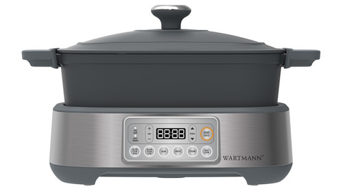 wartmann Multicooker WM-2401 MC Gietijzer 5.5 liter Zwart