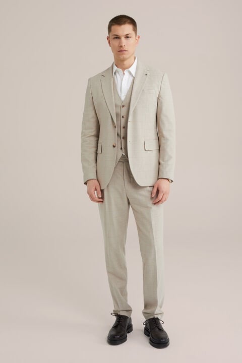 we fashion Blazer slim fit pour homme avec stretch Beige