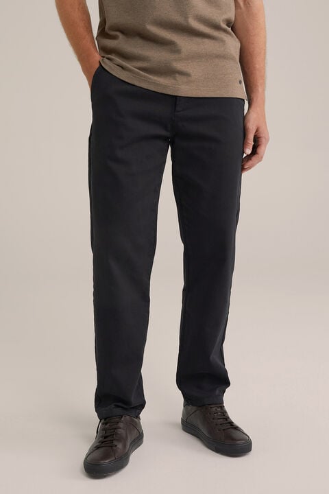 we fashion regular fit chino van jog kwaliteit Zwart