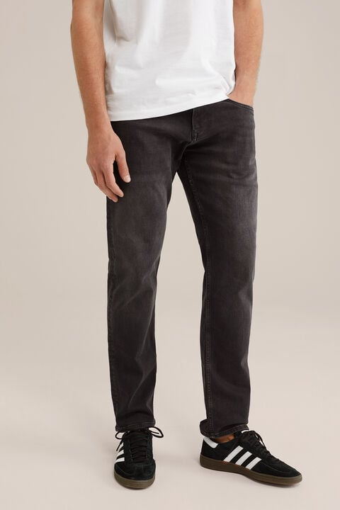 we fashion regular fit jeans van jog denim Donkergrijs