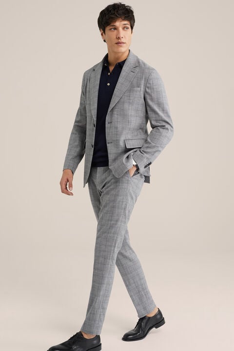 we fashion Slim fit blazer van Italiaanse kwaliteit Grijs