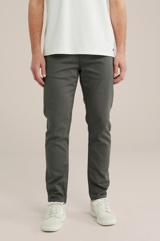 We Fashion Slim Fit Broek Van Jog Kwaliteit Legergroen