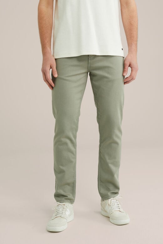 We Fashion Slim Fit Broek Van Jog Kwaliteit Lichtgroen