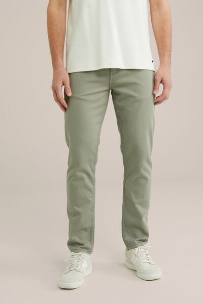 We Fashion Slim Fit Broek Van Jog Kwaliteit Lichtgroen