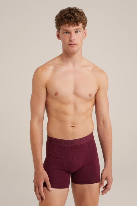 We Fashion Boxershort Bordeauxrood