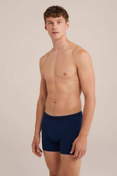 we fashion boxershort met dessin Donkerblauw