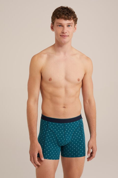we fashion boxershort met dessin Groen