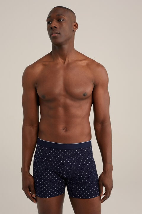 we fashion boxershort met dessin Marineblauw