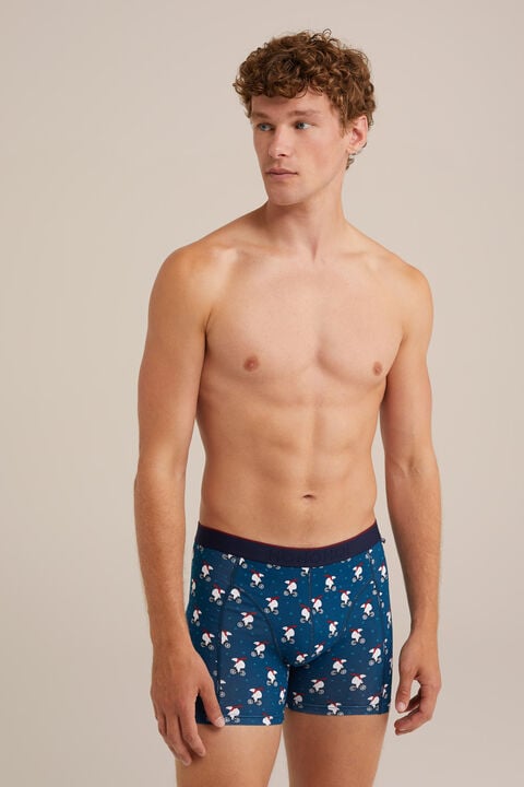 we fashion boxershort met dessin Petrol