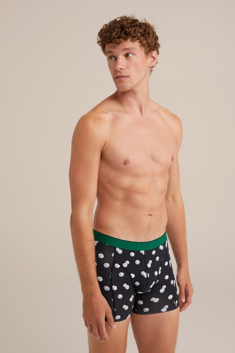 we fashion Boxershort met dessin Zwart