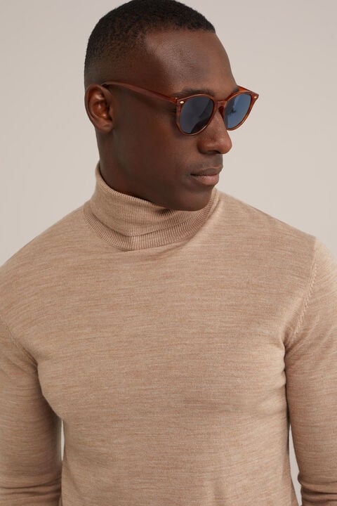 We Fashion Coltrui Van Merinowol Beige