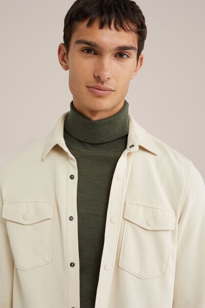 We Fashion Coltrui Van Merinowol Donkergroen