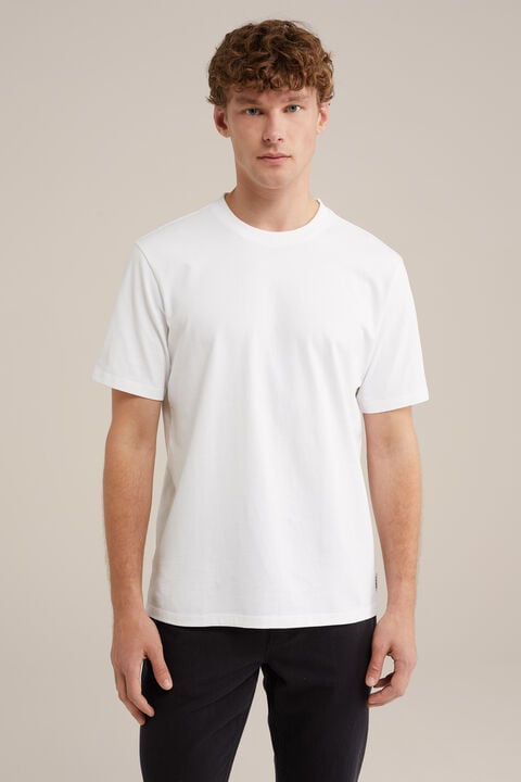 We Fashion Heavyweight Relaxed Fit T-shirt Wit