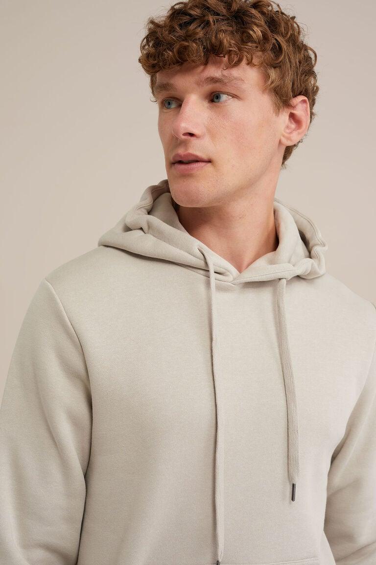 We Fashion Hoodie Beige