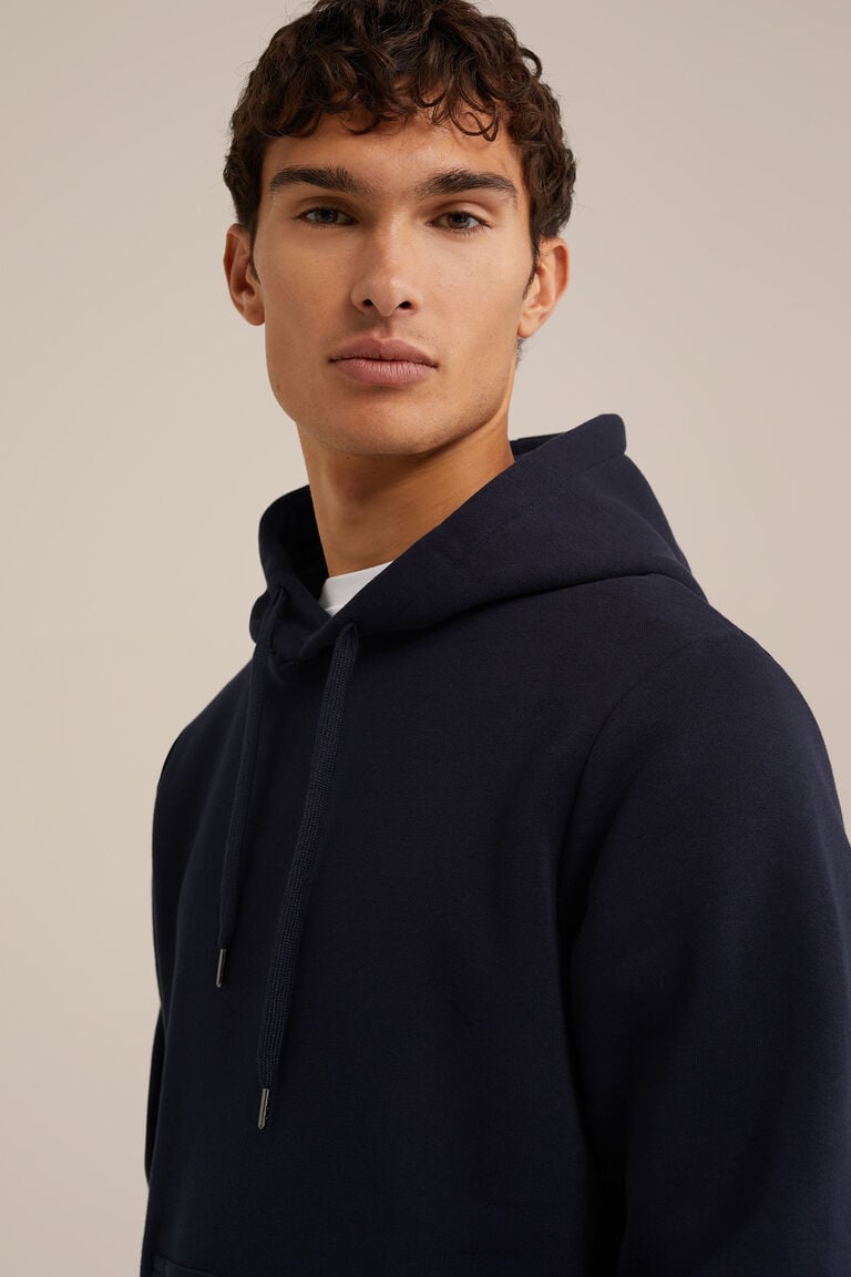 We Fashion Hoodie Marineblauw
