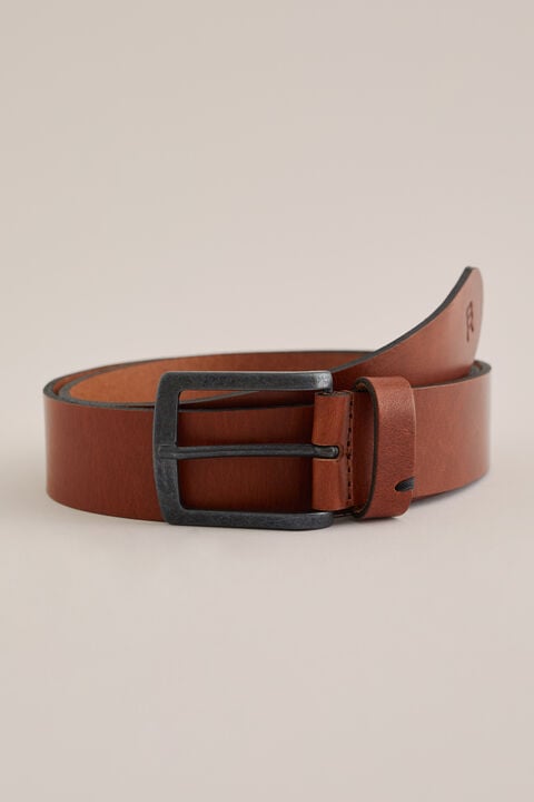 we fashion leren riem Bruin