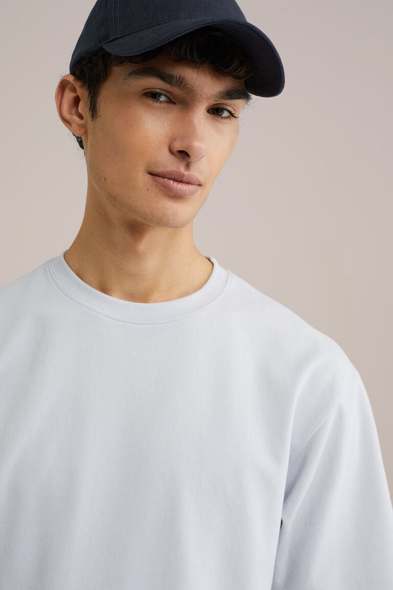 We Fashion Loose Fit T-shirt IJsblauw