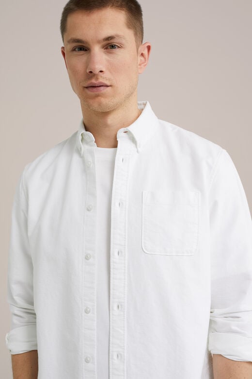 We Fashion Oxford Overhemd Wit