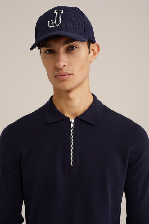 we fashion pet met embroidery Donkerblauw