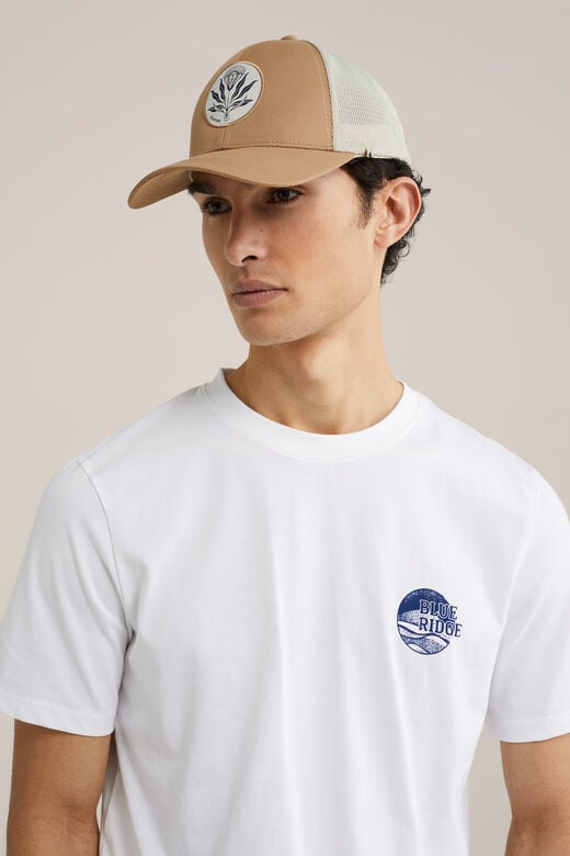 We Fashion Pet Met Embroidery Lichtbruin