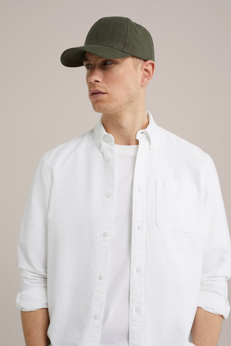 We Fashion Pet Met Linnenlook Donkergroen