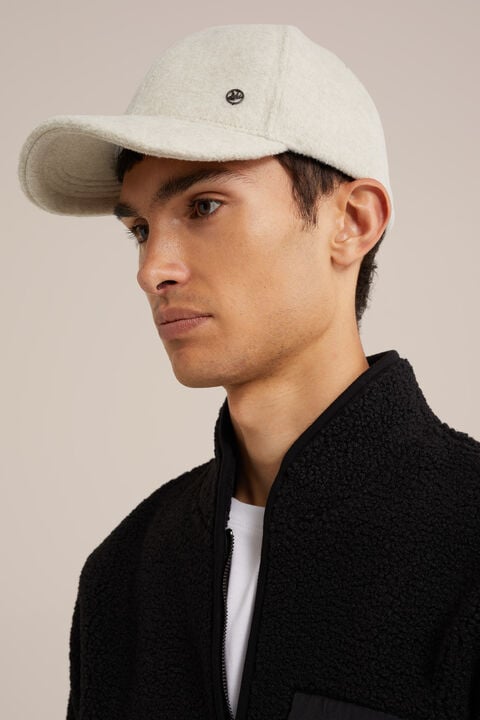 we fashion pet met wollen look Gebroken wit