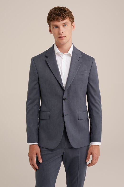 We Fashion Premium Slim Fit Blazer Grijs