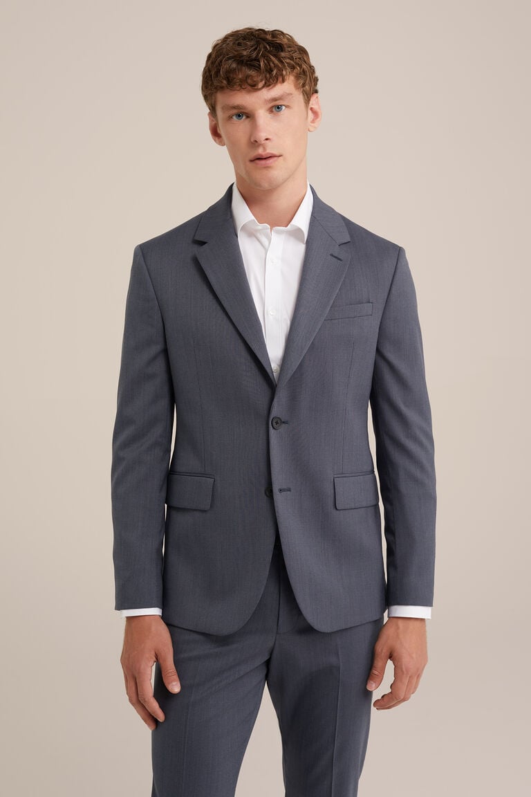 We Fashion Premium Slim Fit Blazer Grijs