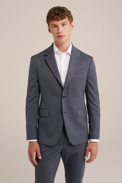 We Fashion Premium Slim Fit Blazer Grijs