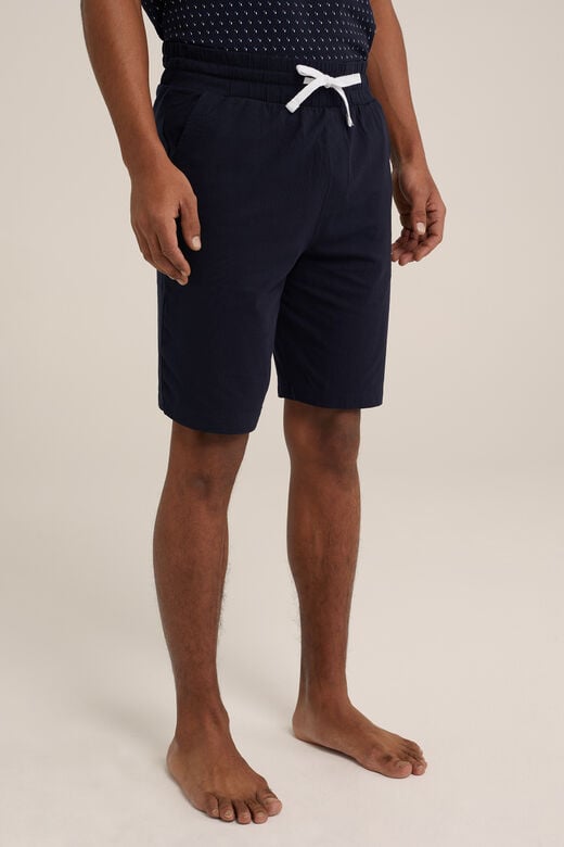 We Fashion Pyjamshort Donkerblauw