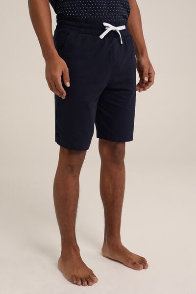 We Fashion Pyjamshort Donkerblauw