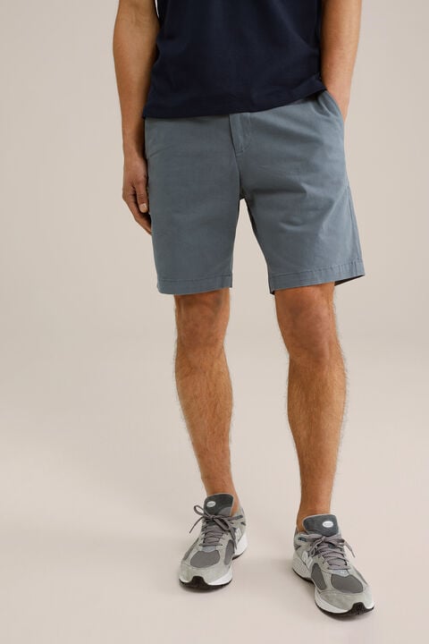 we fashion regular fit chinoshort Groenblauw